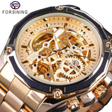 Forsining brand watch skeleton