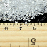 Zircon Stone Manufacturer 2mm Round Cut White Color Cubic Zircon Loose