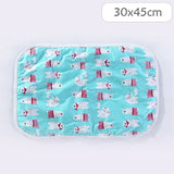 4 Size Baby's Cotton Waterproof Diapers Changing Pad