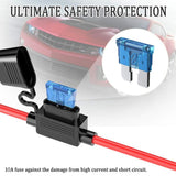 4FT 6FT 10FT 12-24v Ring Terminal SAE to O Ring Connecters Extension Cord Cable Connector for Battery Charger/Maintainer