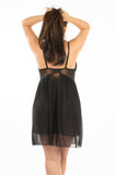 Black Lace & Mesh Nightwear XL/2XL, 3XL/4XL, 5XL/6XL, 7XL/8XL