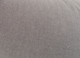 light GRAY sewn bean bag with WOOLEN BUBBLE