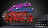 Thunder Fire 2.4G Gaming Keyboard and Mouse Set by Ninja Dragons