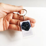 Zodiac Constellation Keychain - All 12 Signs