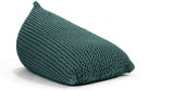 knitted BEAN BAG/ floor cushion/ footstool