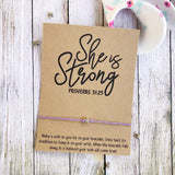She Is Strong