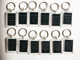Zodiac Constellation Keychain - All 12 Signs