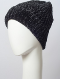 Cute Black Chenille Beanie