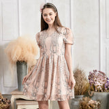 Floral Fit & Flare Dress