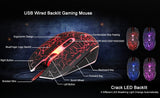 Thunder Fire 2.4G Gaming Keyboard and Mouse Set by Ninja Dragons