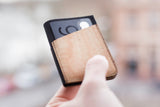 WALLET :  FOLD II - Natural Cork