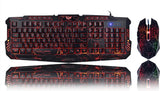 Thunder Fire 2.4G Gaming Keyboard and Mouse Set by Ninja Dragons