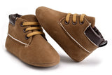 New Spring / Autumn Infant Baby Boy Soft Sole PU Leather First Walkers Crib Shoes 0-18 Months Non-Slip Footwear Crib Shoes