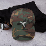 FYC Unstructured Sport Adjustable Hat (Camo & Black)