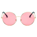 HERMISTON | S1067 - Women Metal Round Sunglasses