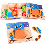 Montessori Materials Children Jigsaw Board Educational Wooden Toys