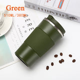 Promotion Custom Logo Coffe Brew Travel Cup Reusable and Mugs Reuseable Double Wall Cups With Lid Heart