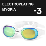 COPOZZ UV Protection Swimming Goggles Myopia 0 -1.5 to -7
