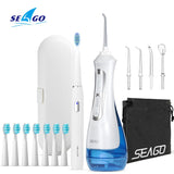 Seago Rechargeable Electric Toothbrush With Water Flosser