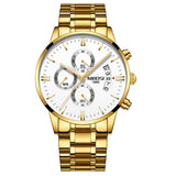 NIBOSI Men's Masculino Military Quartz Wrist Watch