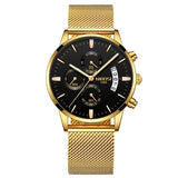 NIBOSI Men's Masculino Military Quartz Wrist Watch