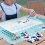Silicone Non-Stick Painting Craft Mat Pigment Palette