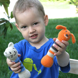 Dumbbell rattle
