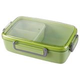 TUUTH New Microwave Lunch Box Independent Lattice for Kids Bento Box Portable Leak-Proof Bento Lunch Box Food Container