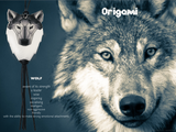 Reflective Jewellery - Wolf