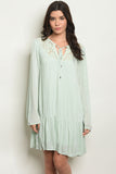 Long Sleeve Tunic Dress