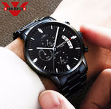 NIBOSI Men's Masculino Military Quartz Wrist Watch