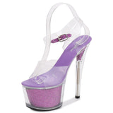 Model Show Stripper Heels Women Platform High Heeled Sandals