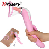Pussy Dildo Vibrators Adult Sex Toys for Vagina Nipple Sucker