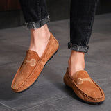 New Fashion Sneakers Men Loafer Leather Boat Shoe Soulier Chaussures Homme Shoes