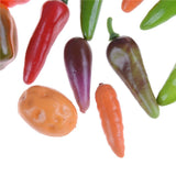 10pcs/Lot Kid's Miniature Pretend Vegetable Toys