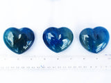 Valentines Gift Blue Agate Decorative Hearts- Sold Per Piece