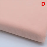 19*58inch  Doll Skin Fabric Meter Plush Fleece Tissus Patchwork Quilting Sewing Textiles Handmade