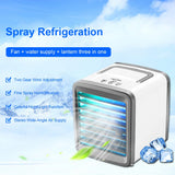 Air Conditioner Air Cooler Mini Fan Portable Airconditioner for Room Home Air Cooling Desktop Usb Charging Air Conditioning Fan