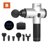 EMS Massage Gun 2021 Rechargeable Muscle Stimulator Deep Tissue Professional Massager Dropshipping