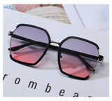 Fashion Classic Retro Sunglasses Women Brand Design Woman Sun Glasses Over Size Female Shades Ladies Premium Sunglasses Square