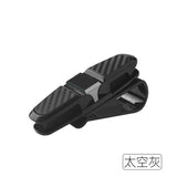 Car Accessories Interior Car Glasses Case Auto Sun Visor Glasses Holder Sunglasses Clip Card Holder Eyeglasses Accessories 1pc