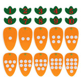 Kids Montessori Toys Materials DIY Non-Woven Math Toys Numbers Counting Toy Educational Learning Toys for Children Teaching Aids