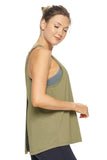 AE264 Women's Tie Back Muscle Tee