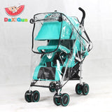 Baby Stroller Rain Cover PVC Universal Wind Dust  Rain Cover Stroller Accessories Protect Children  Cover - shopwishi 