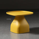 Nordic Plastic Side Table Creative End Tables Living Room Corner Table Outdoor Small Sofa Coffee Table Modern Kitchen Furniture