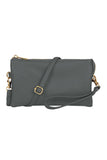 7013lpd - Faux Crossbody Wristlet Bag