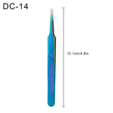 VETUS Eyelash Extension Tweezers Volume Lashes Stainless Steel Tweezer Non-Magnetic Eyelashes Tools Professional Makeup Tool