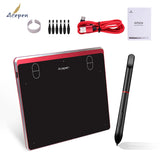 Acepen AP604 6X4 Inch Graphic Tablet for OSU Game,8192 Pressure Level for Professional Art Drawing Online-Teaching(Red)