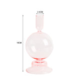 Nordic Glass Candle Holders Romantic Dinner Home Decoration