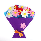 DIY Bouquet Toys for Children Crafts Kids Flower Pot Potted Plant Kindergarten Learning Education Toys Montessori Teaching